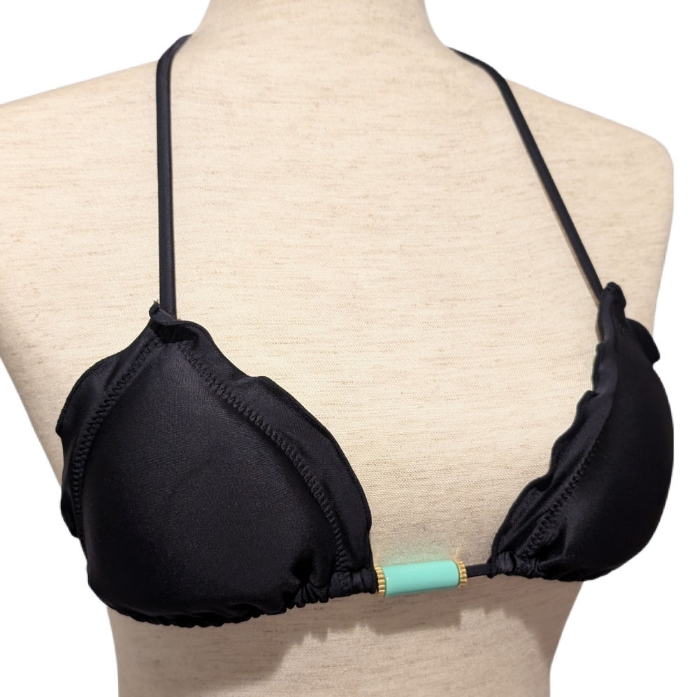 Vix Ripple Triangle Bikini Top - Picture 2 of 7
